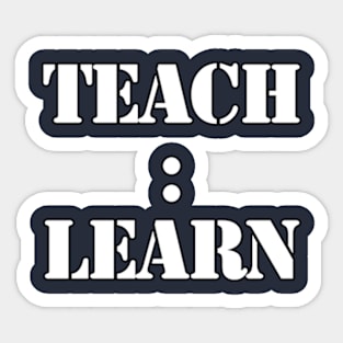 The Art of Teaching and Learning Sticker